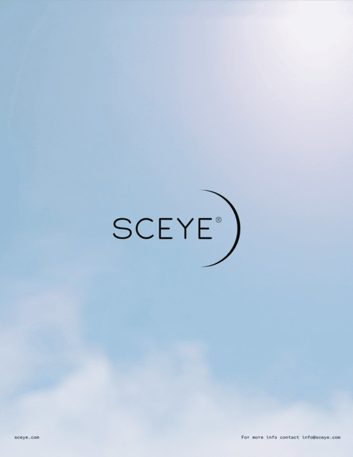 SCEYE logo on blue gradient background